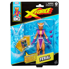 MARVEL CLASSIC Feral figure front view for dynamic shelf display