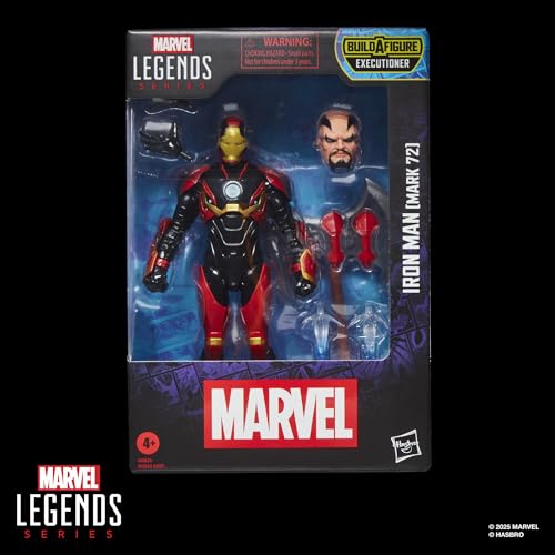 MARVEL CLASSIC Iron Man MK72 action pose ideal for dynamic battles.