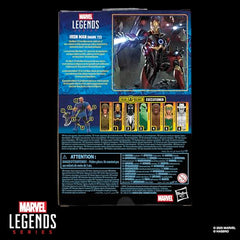 MARVEL CLASSIC Iron Man MK72 armor texture with premium finish in light.