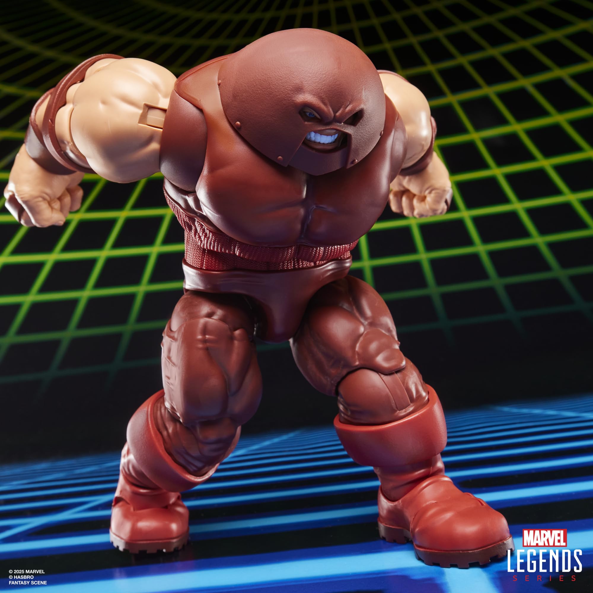 Display-ready packaging makes a striking centerpiece for Marvel fans.