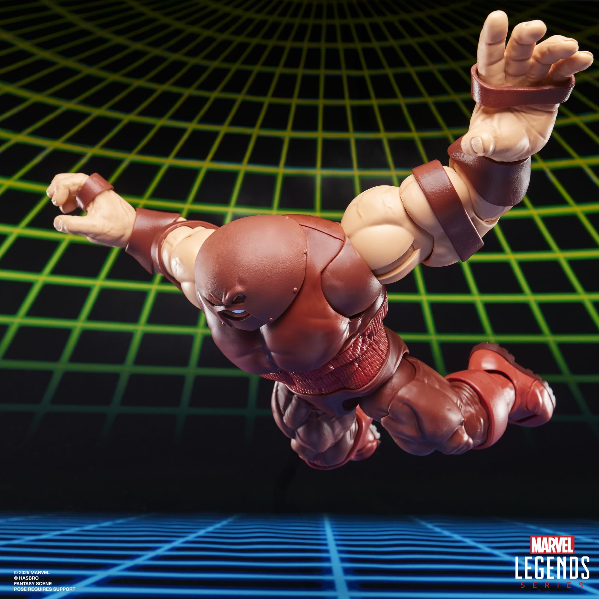 8.9-inch tall Juggernaut figure offers impressive shelf presence.