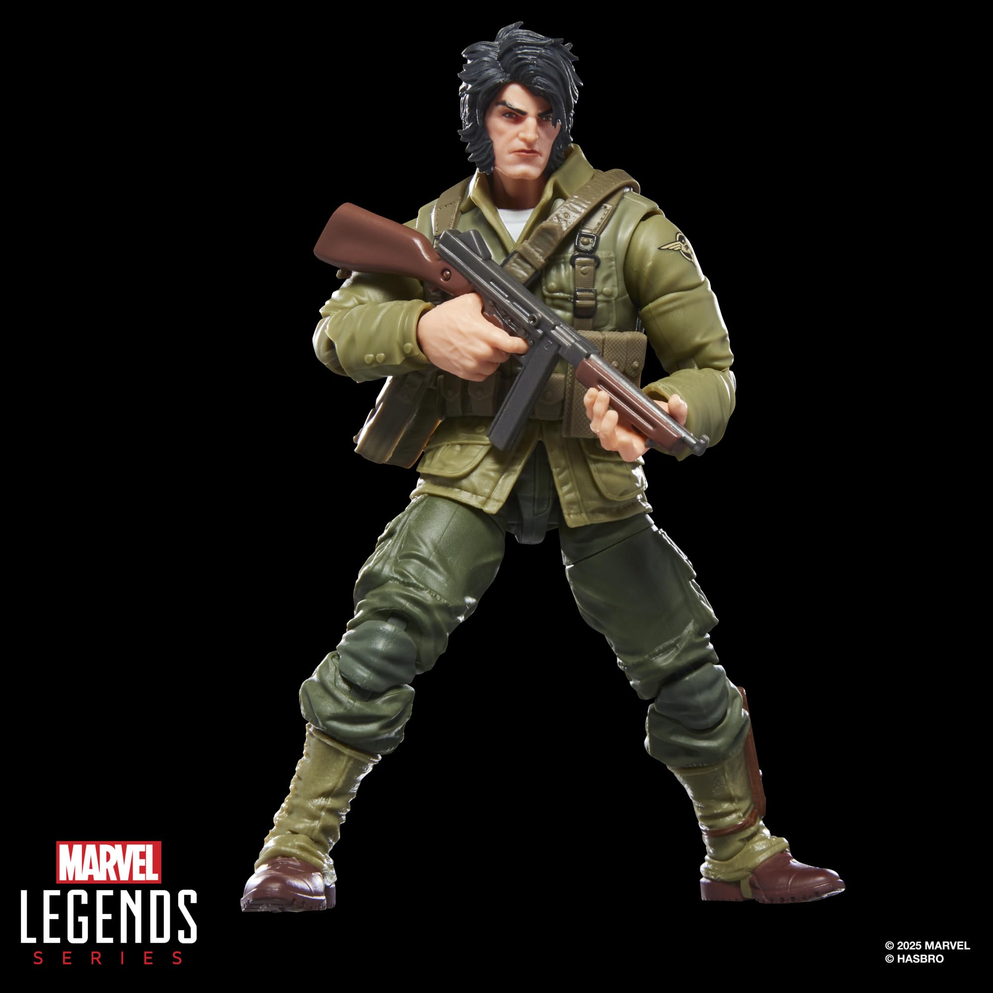 Marvel Classic Wolverine WWII Logan 6-inch scale fits Marvel Legends collections.