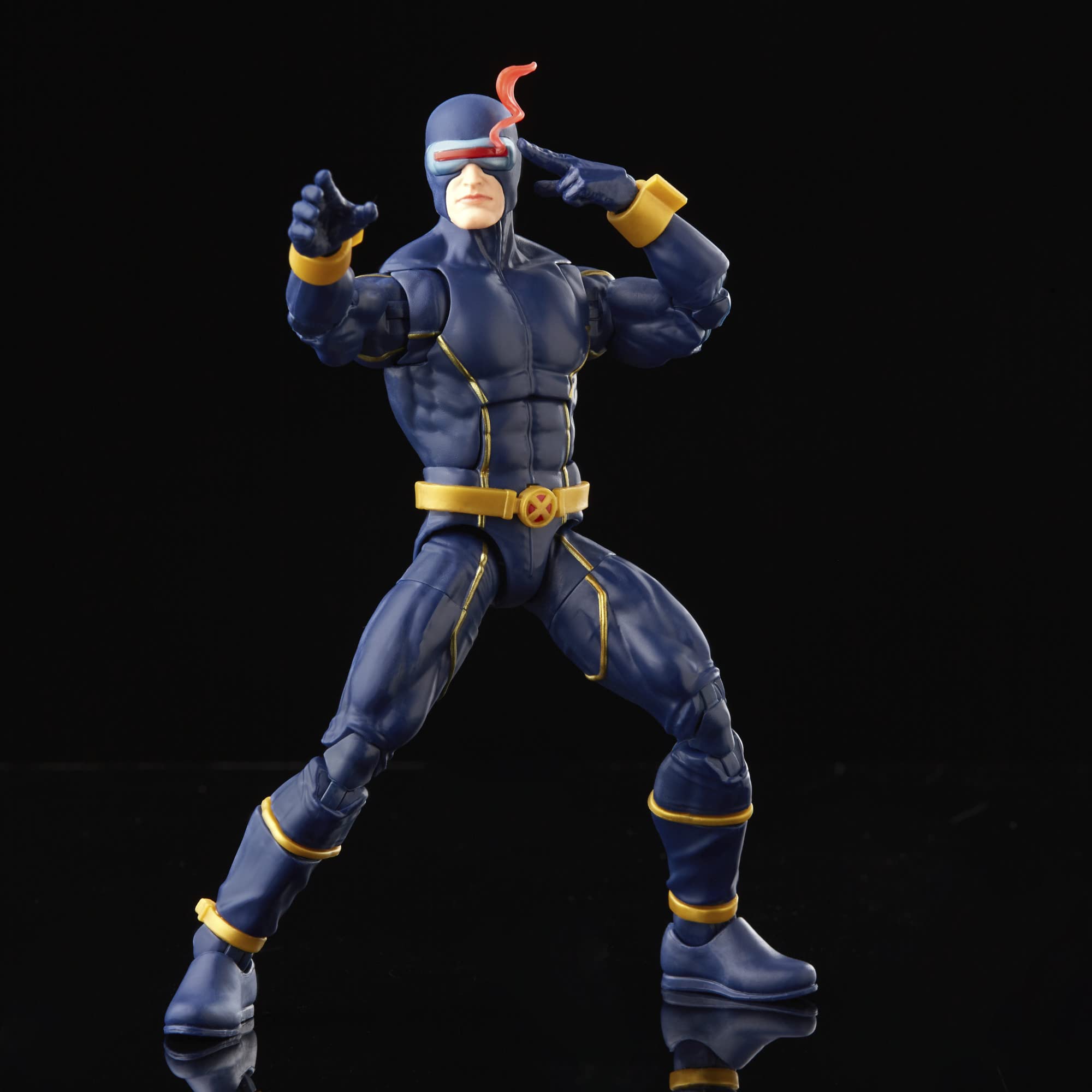 Marvel Cyclops 6-inch figure articulation emphasizes smooth posing and display durability.