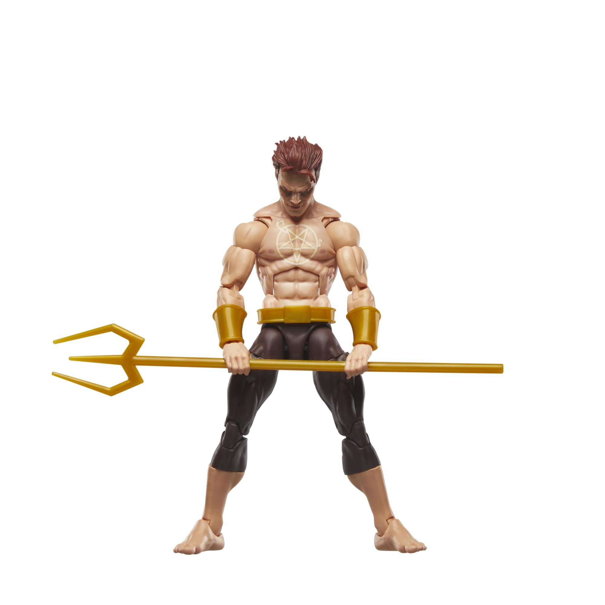 Marvel Daimon Hellstrom figure alternate hands accessory for expressive gestures.