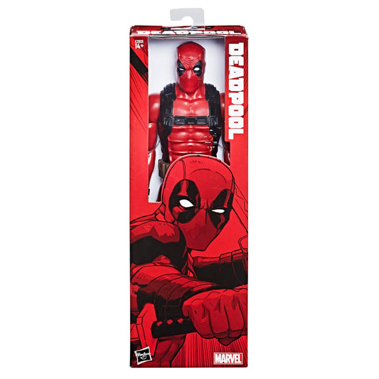 Marvel Deadpool figure in branded open-window box ready for display and gifting