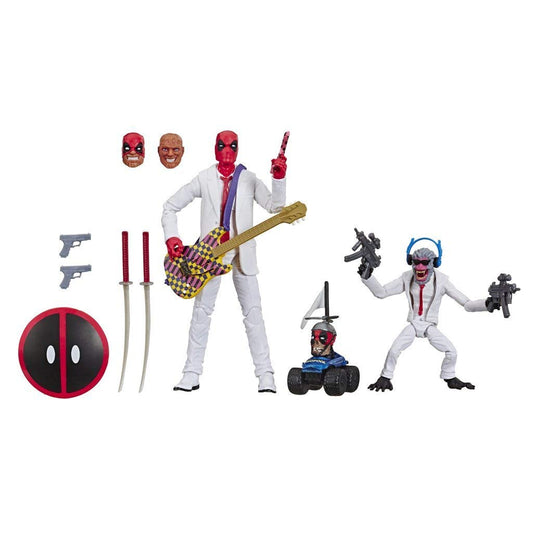 Marvel Legends Deadpool figure showcases detailed articulation for varied display options.