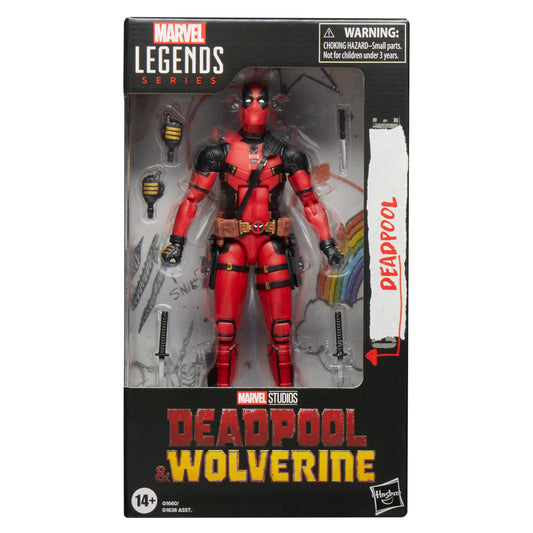 Deadpool Wolverine 6-inch articulation highlight enables dramatic shelf poses