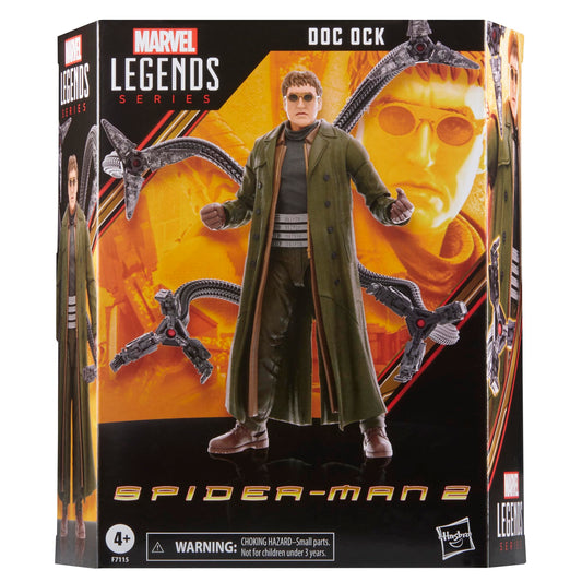 Marvel Doc Ock articulation pose guide enables dramatic setups.