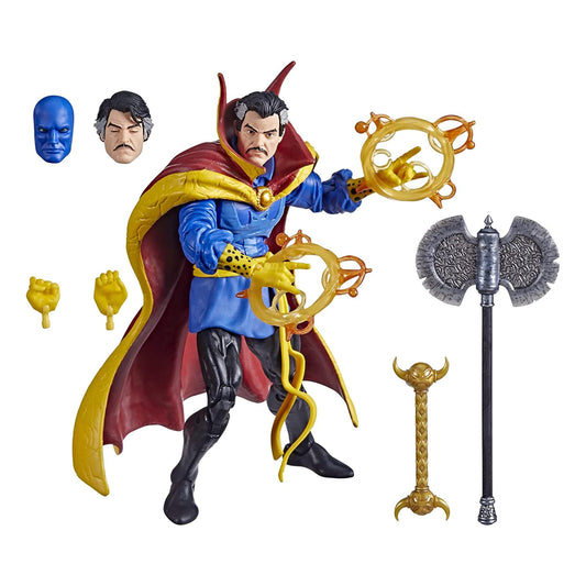 Marvel Doctor Strange classic figure in pose highlights articulation and range for collectibles.