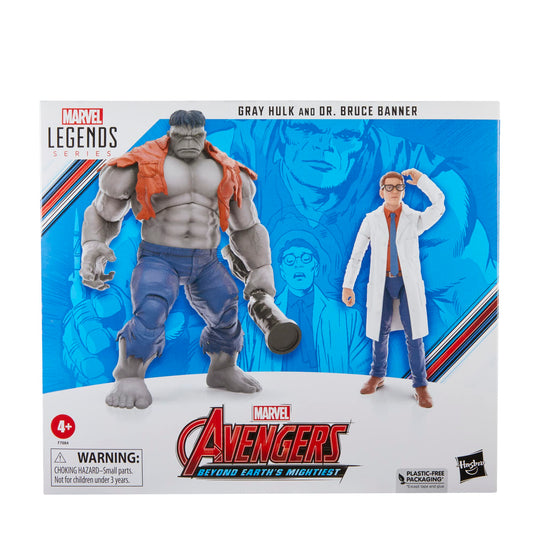 Marvel Dr. Bruce Banner action figure side view with premium articulation