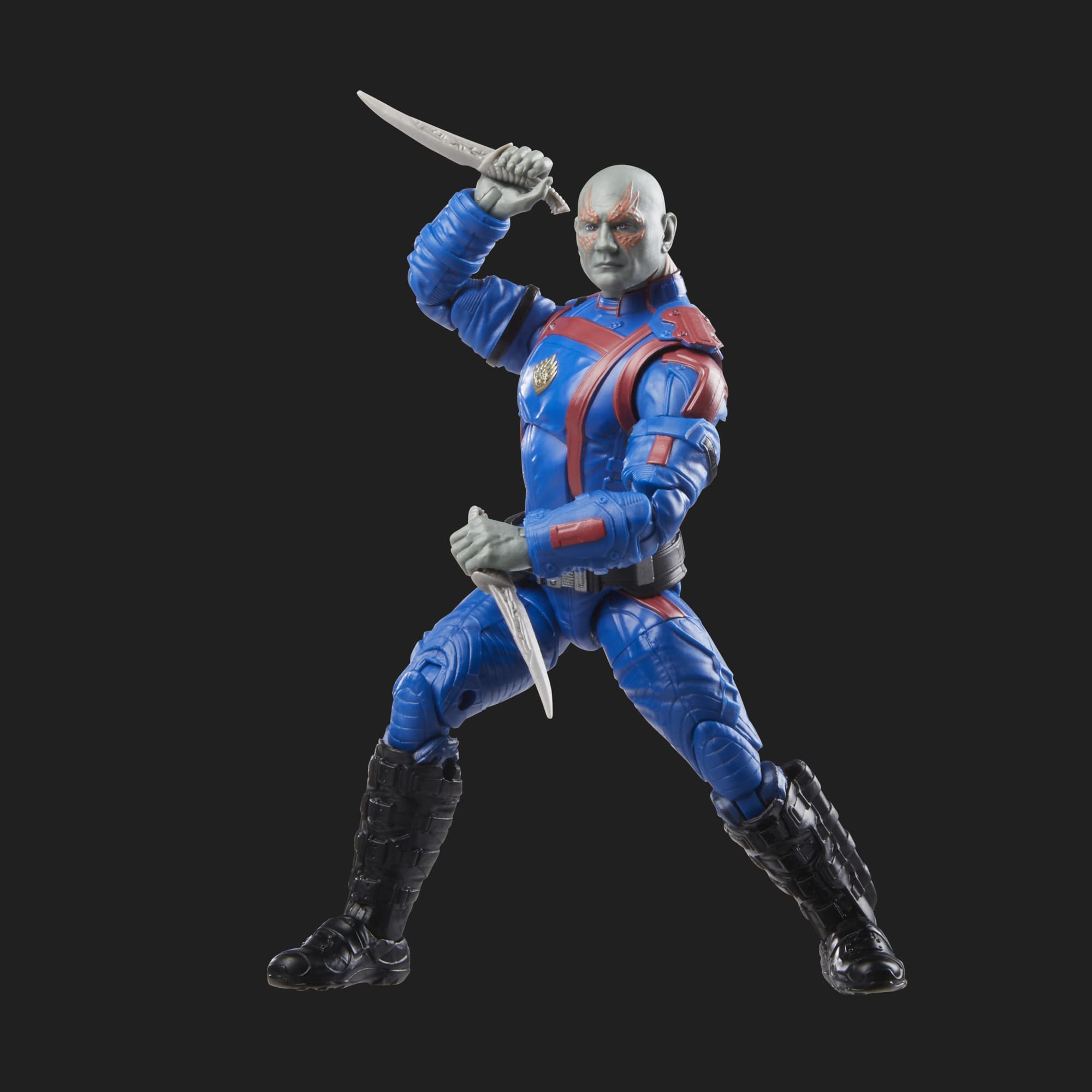Hasbro Marvel Legends packaging for the Drax figure