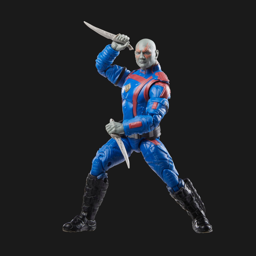 Hasbro Marvel Legends packaging for the Drax figure
