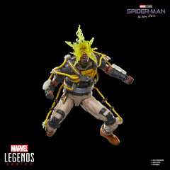 Marvel's Electro 6-inch figure with over 20 articulation points for varied poses.