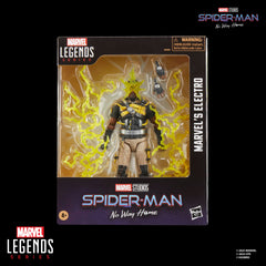 Marvel Electro figure featuring lightning FX for dramatic shelf display.