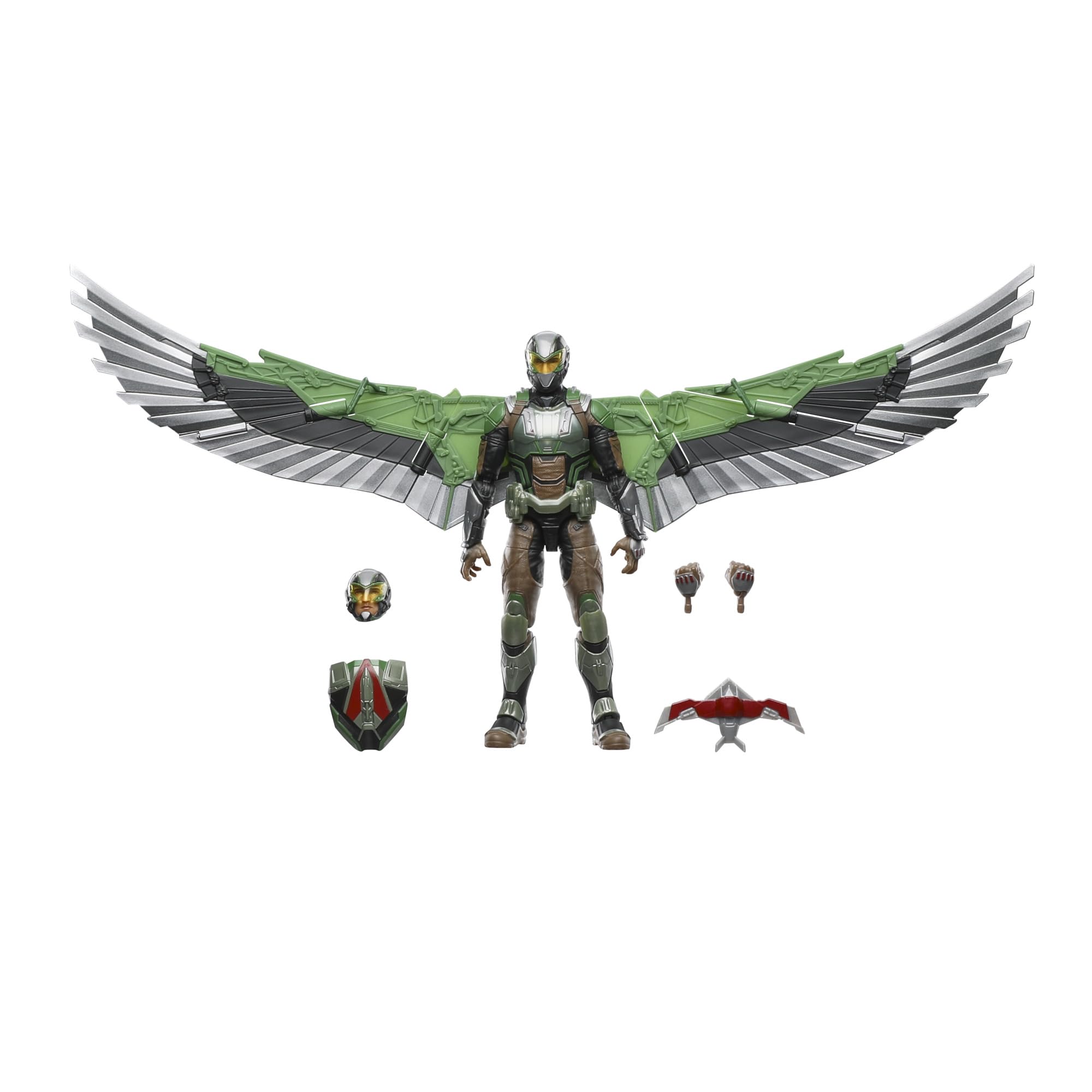 Marvel Falcon 6-inch figure from Brave New World, display-ready.
