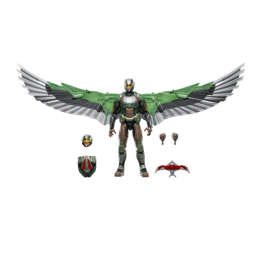 Marvel Falcon 6-inch figure from Brave New World, display-ready.