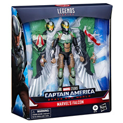 Marvel Falcon deco and accessories enhance display realism.