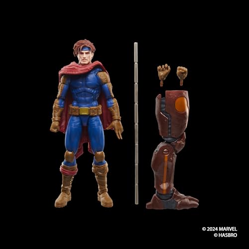 Diorama-ready poseability supports storytelling with Gambit