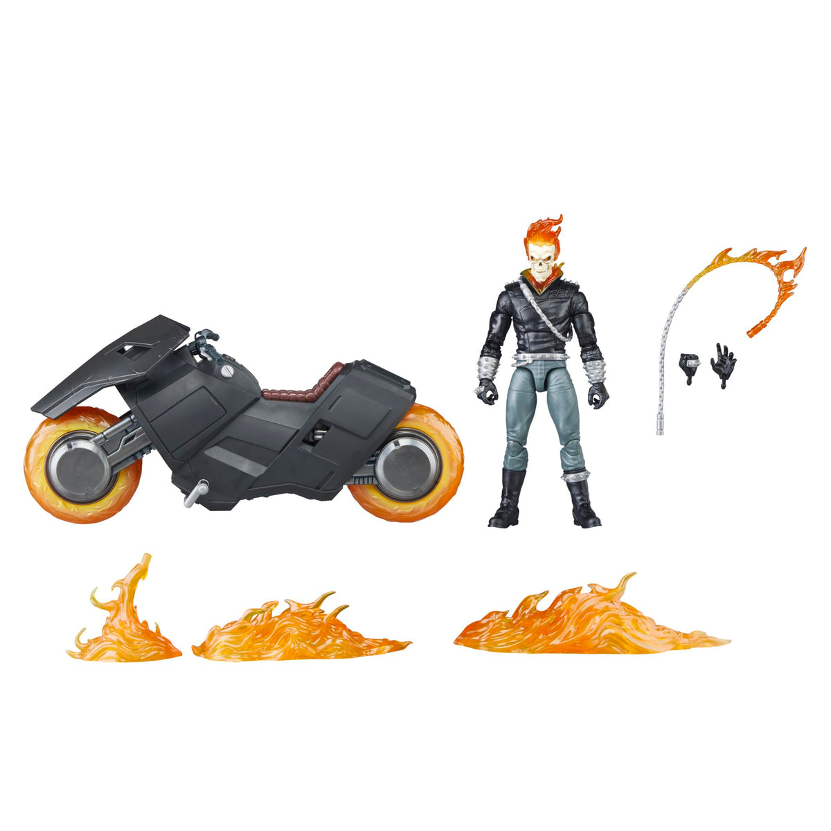 Marvel Ghost Rider figure with detailed sculpt for display and collection