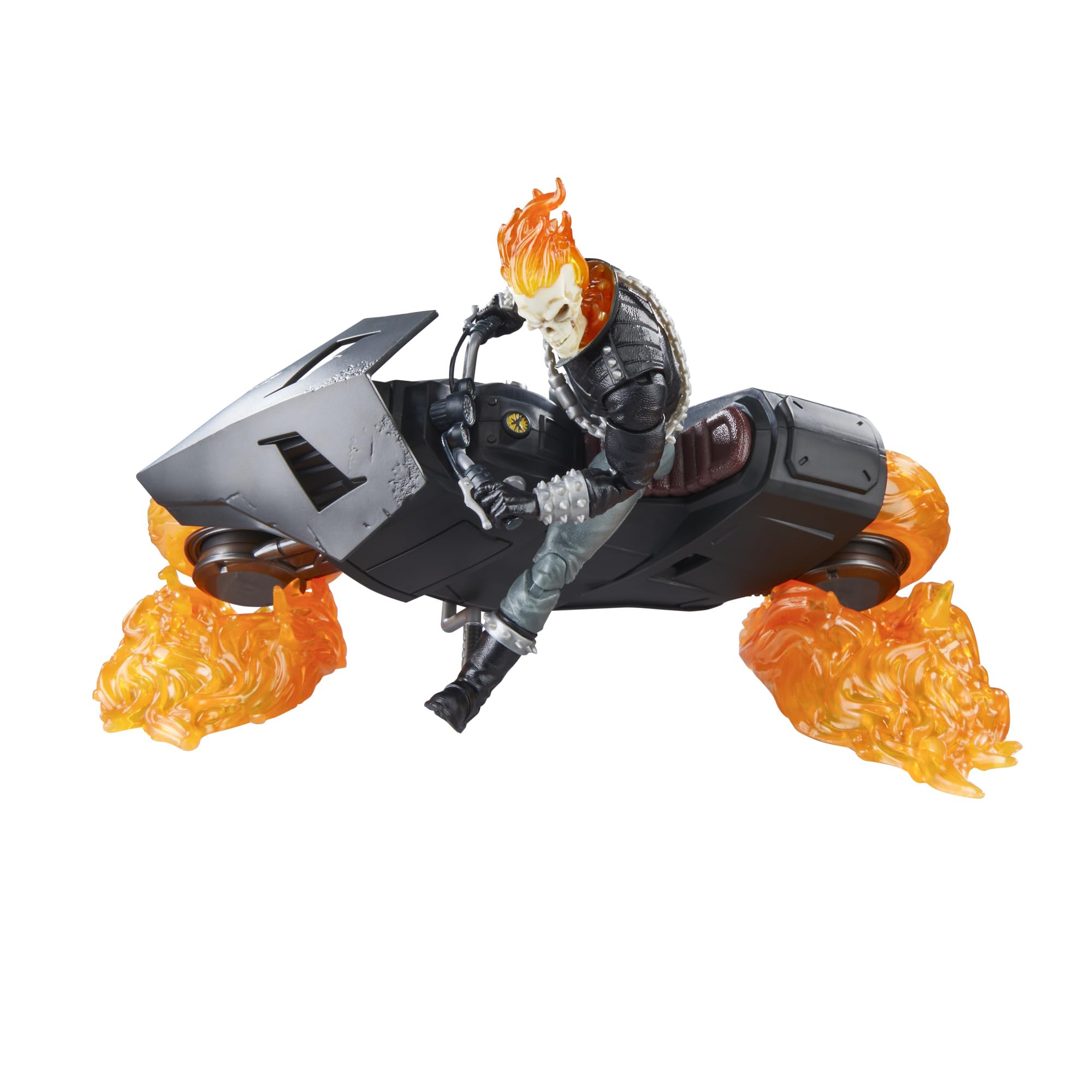 Marvel Ghost Rider Danny Ketch skull deco adds iconic detail