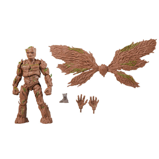 Marvel Groot figure 6-inch articulation for dynamic posing and display.