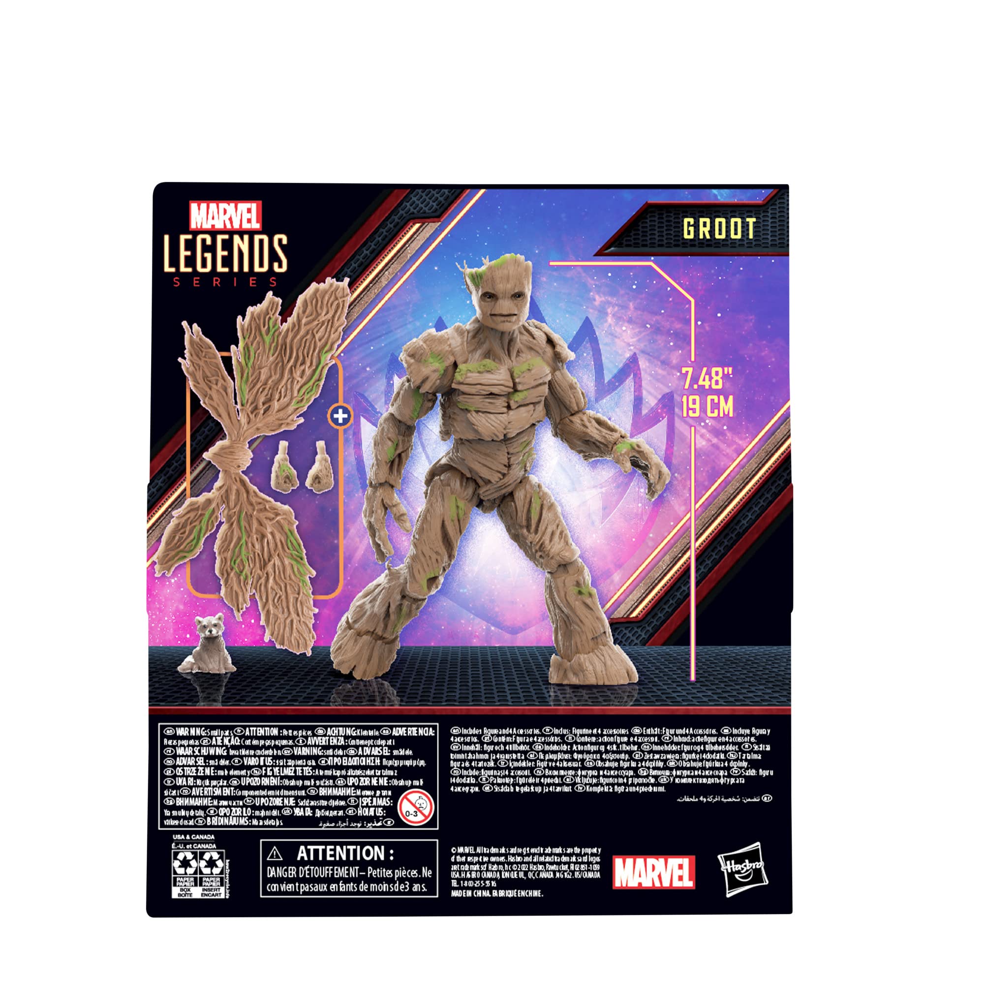 Marvel Groot Vol. 3 film-inspired design suitable for collectors.
