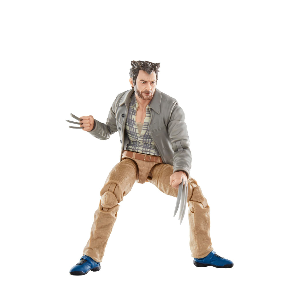 Dynamic pose of Marvel Headpool Logan Wolverine 6-inch figure for action scenes.