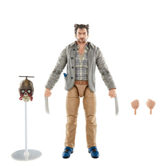 Marvel Headpool Logan Wolverine 6-inch figure front view for display collection.