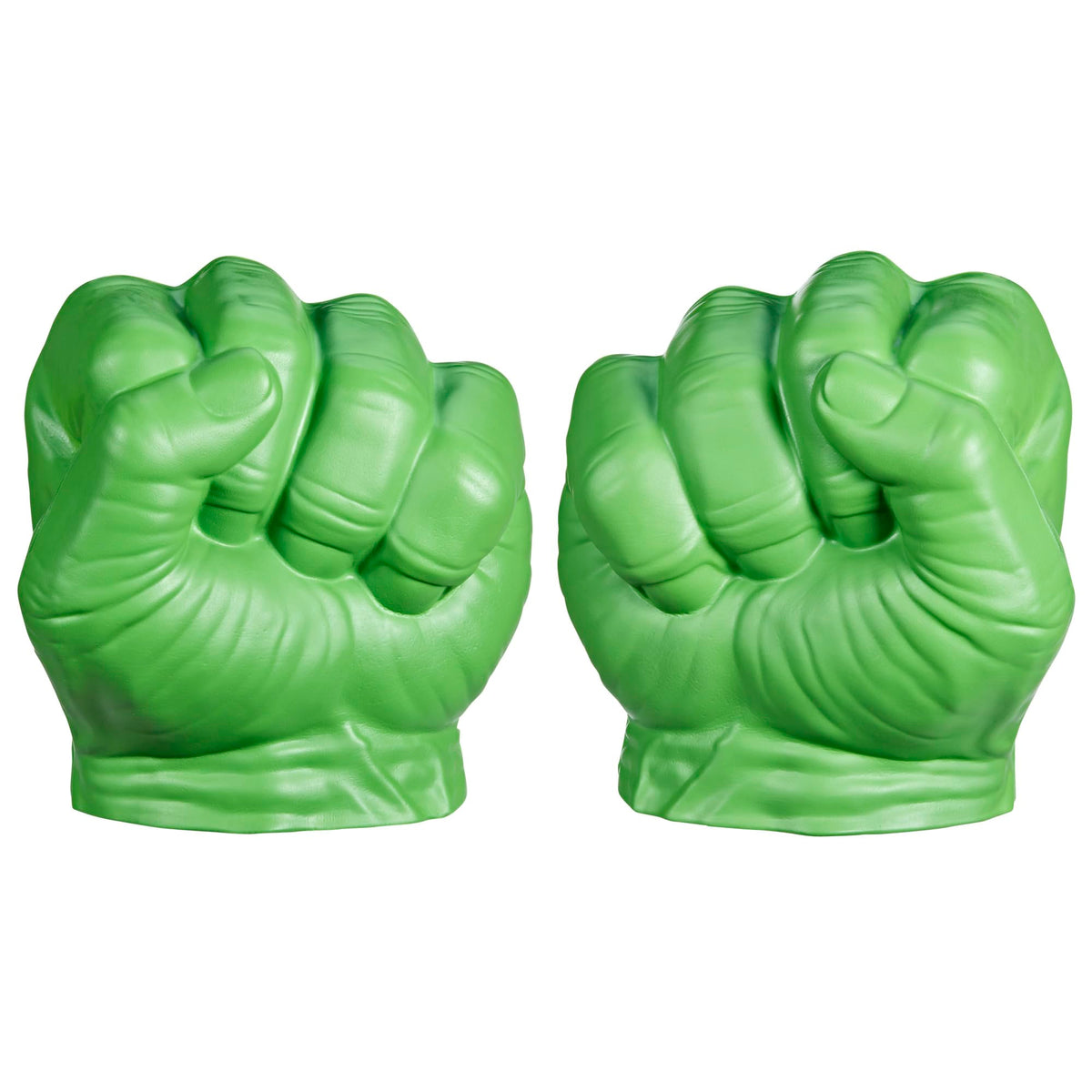 Marvel Hulk Gamma Smash Fists front view for safe, imaginative play.