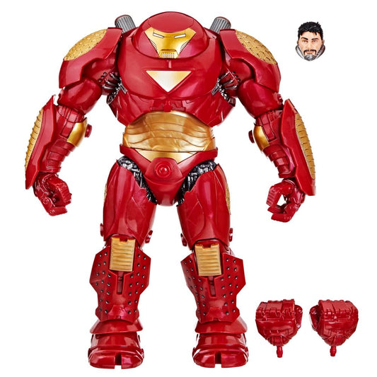 Marvel Hulkbuster alternate Tony Stark head enhances character likeness.