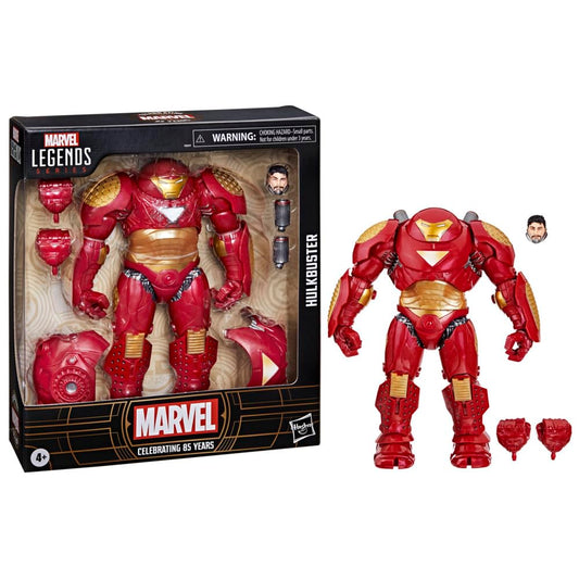 Marvel Hulkbuster front view shows iconic armor for impressive shelf display.