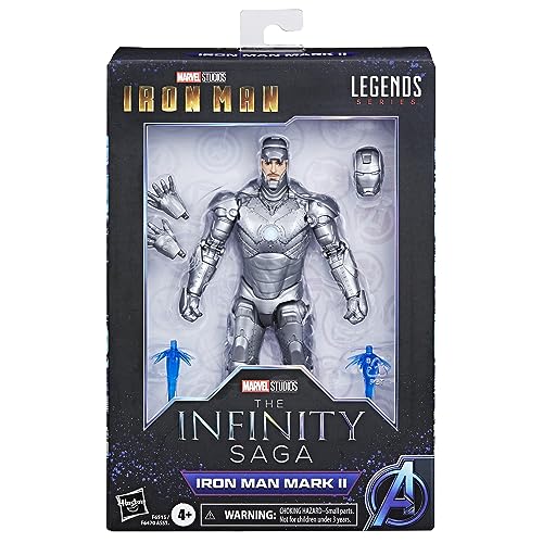 Marvel Iron Man Mark II articulation pose highlights dynamic posing for display