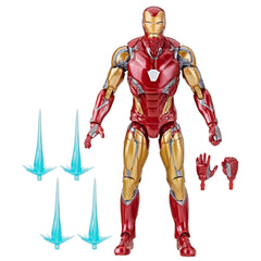 Marvel Iron Man Mark LXXXV figure front view, ideal for display and posing.