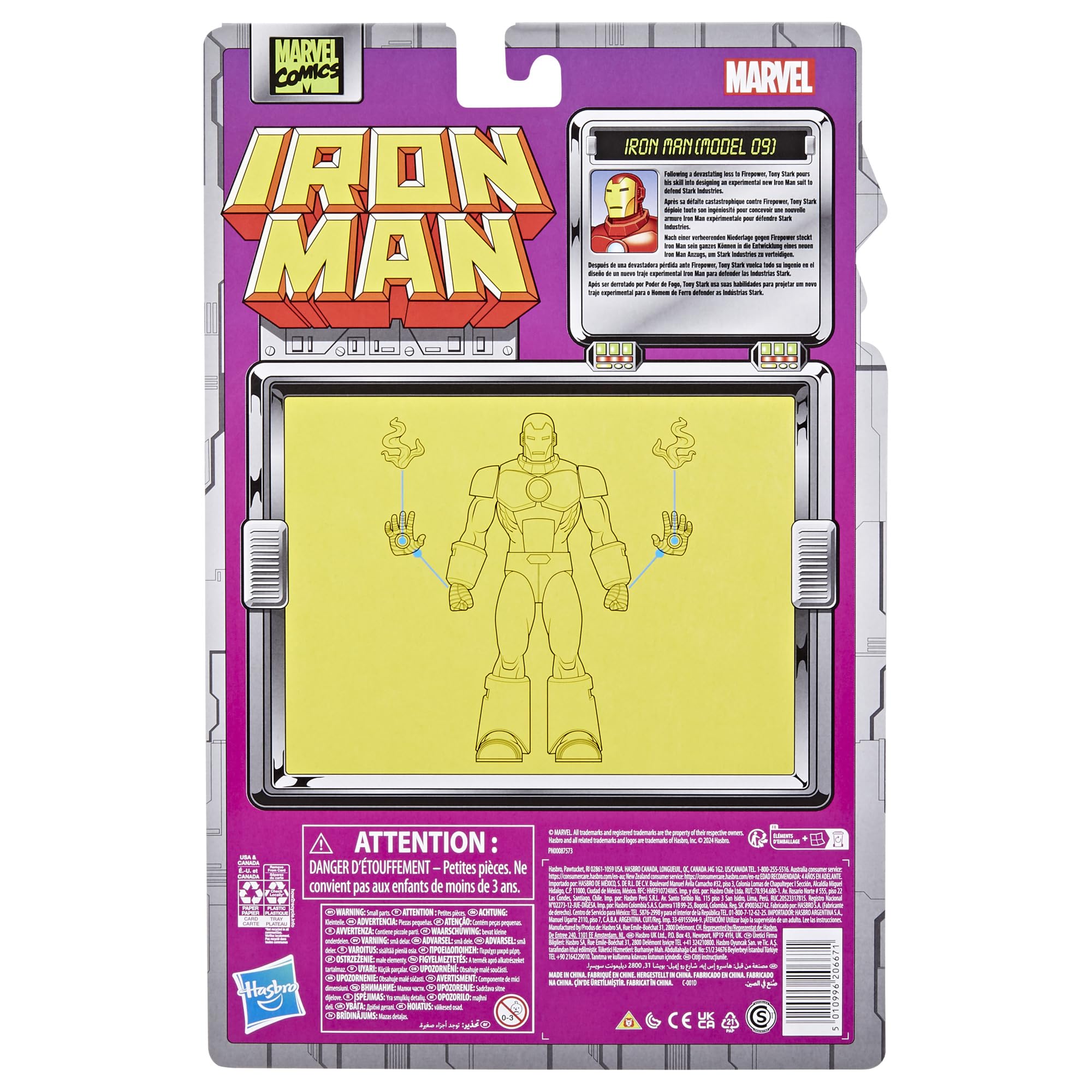 Marvel Iron Man Model 09—perfect diorama element for a Marvel display universe.