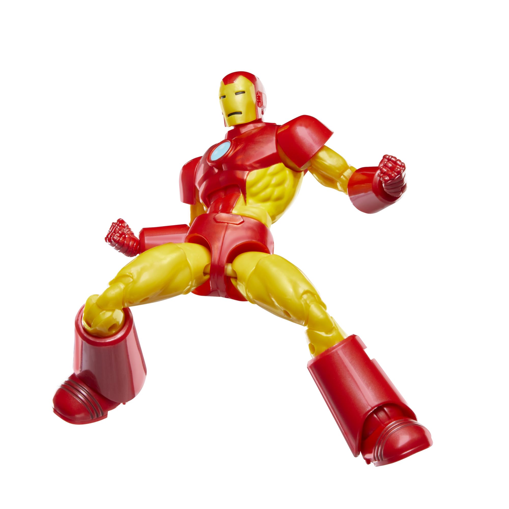 Marvel Iron Man Model 09 features Repulsor blast accessory for action-ready displays.