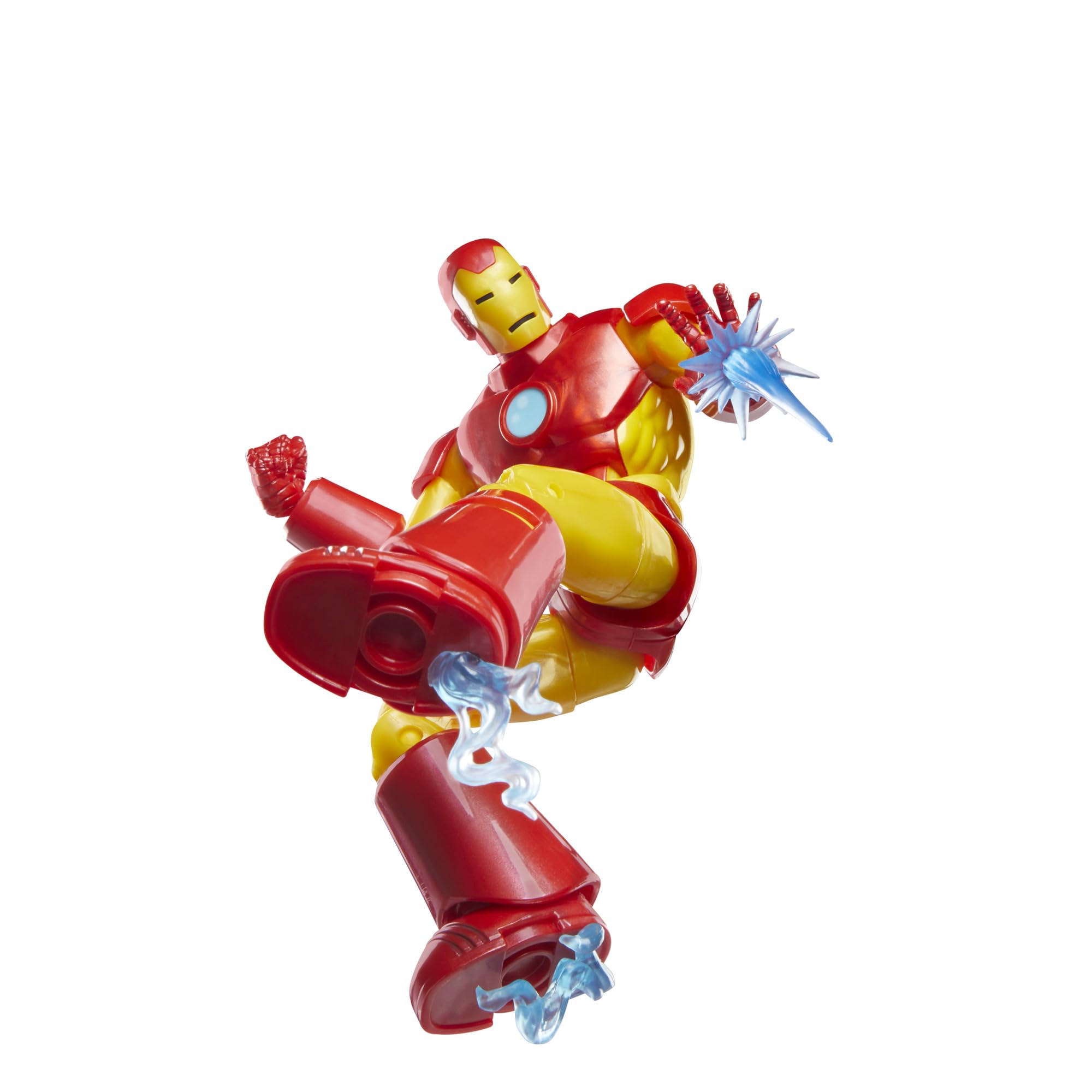 Marvel Iron Man Model 09 retro blister card packaging ideal for display and nostalgia.