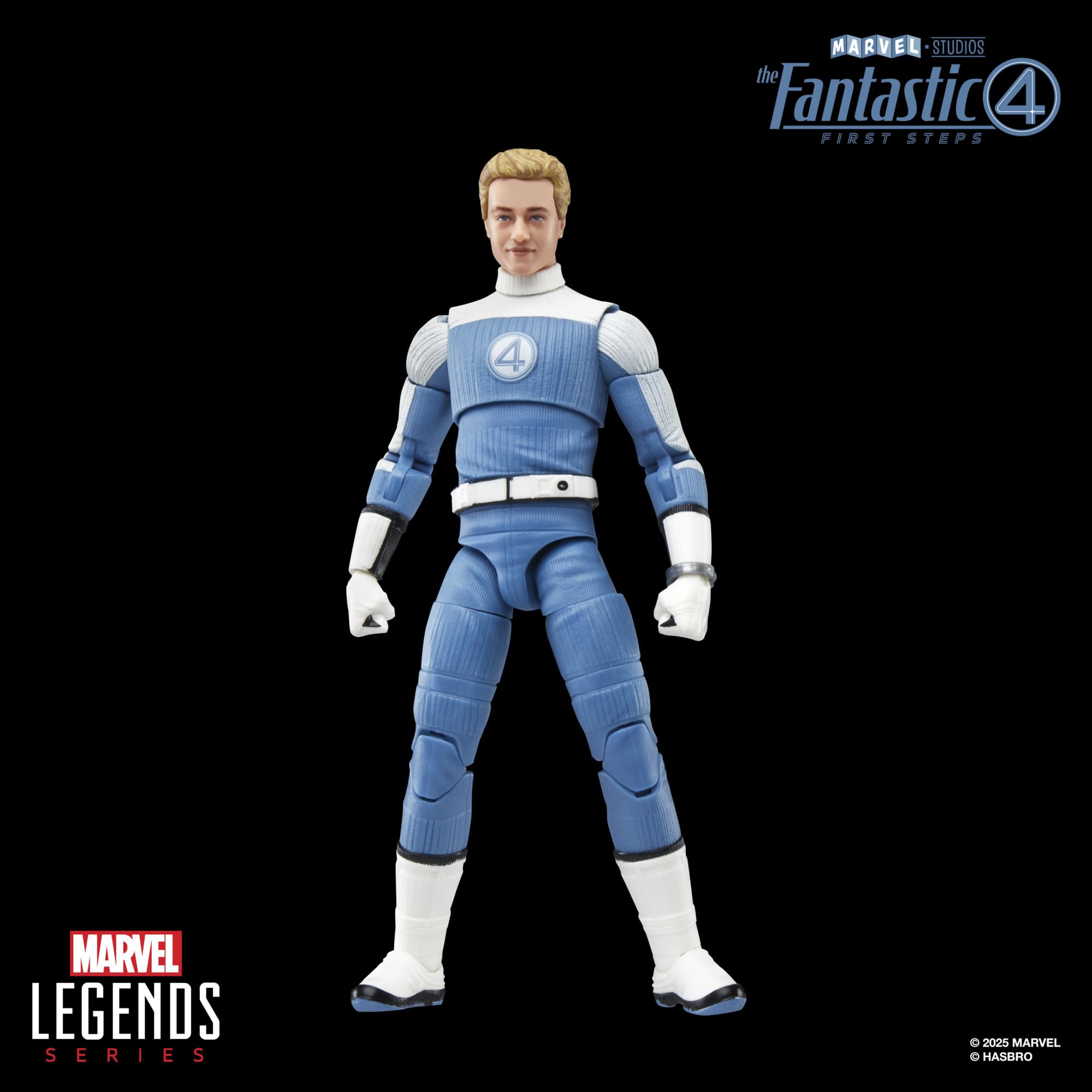 Marvel Johnny Storm display-ready figure with premium deco for shelves.