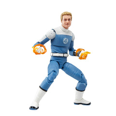 Marvel Johnny Storm flame FX accessory adds dramatic display effects.