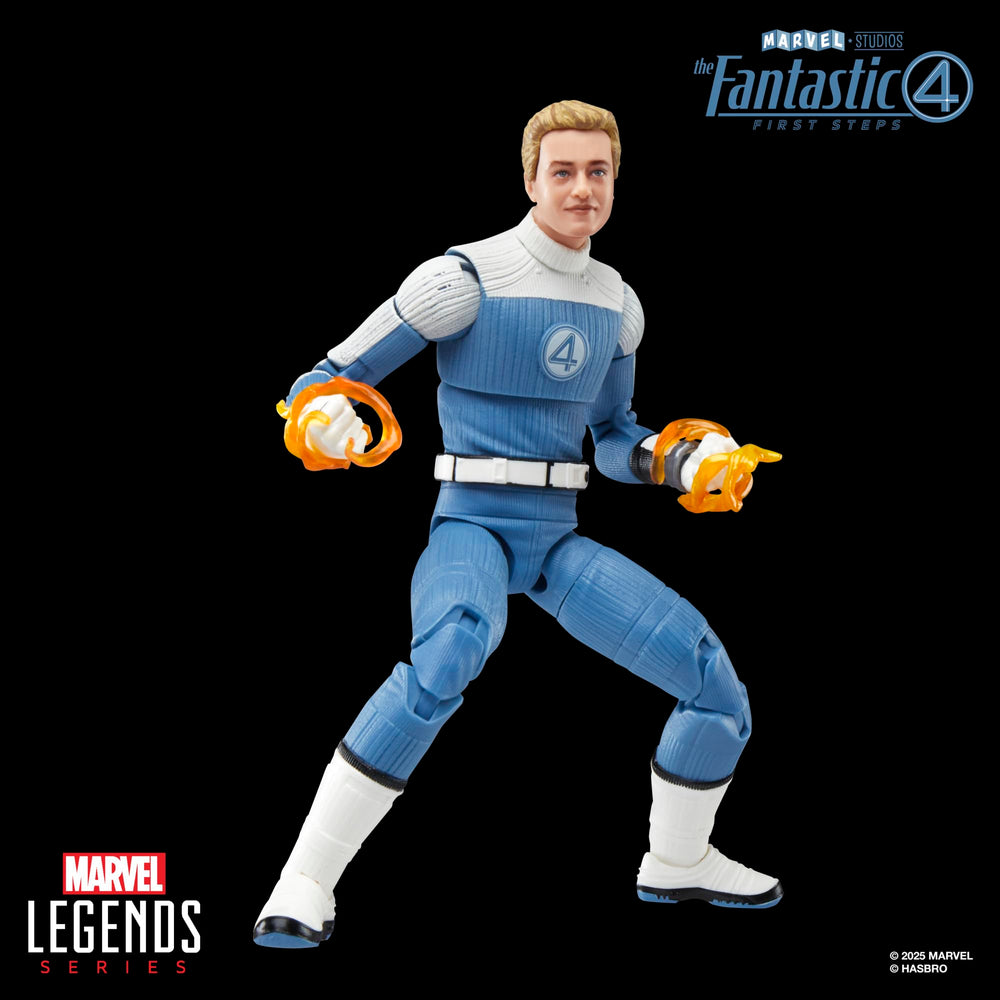 Marvel Johnny Storm movie-inspired deco complements the Fantastic Four collection.