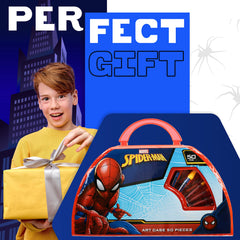 Marvel Kids Art Set felt-tip pens for smooth, vibrant lines.
