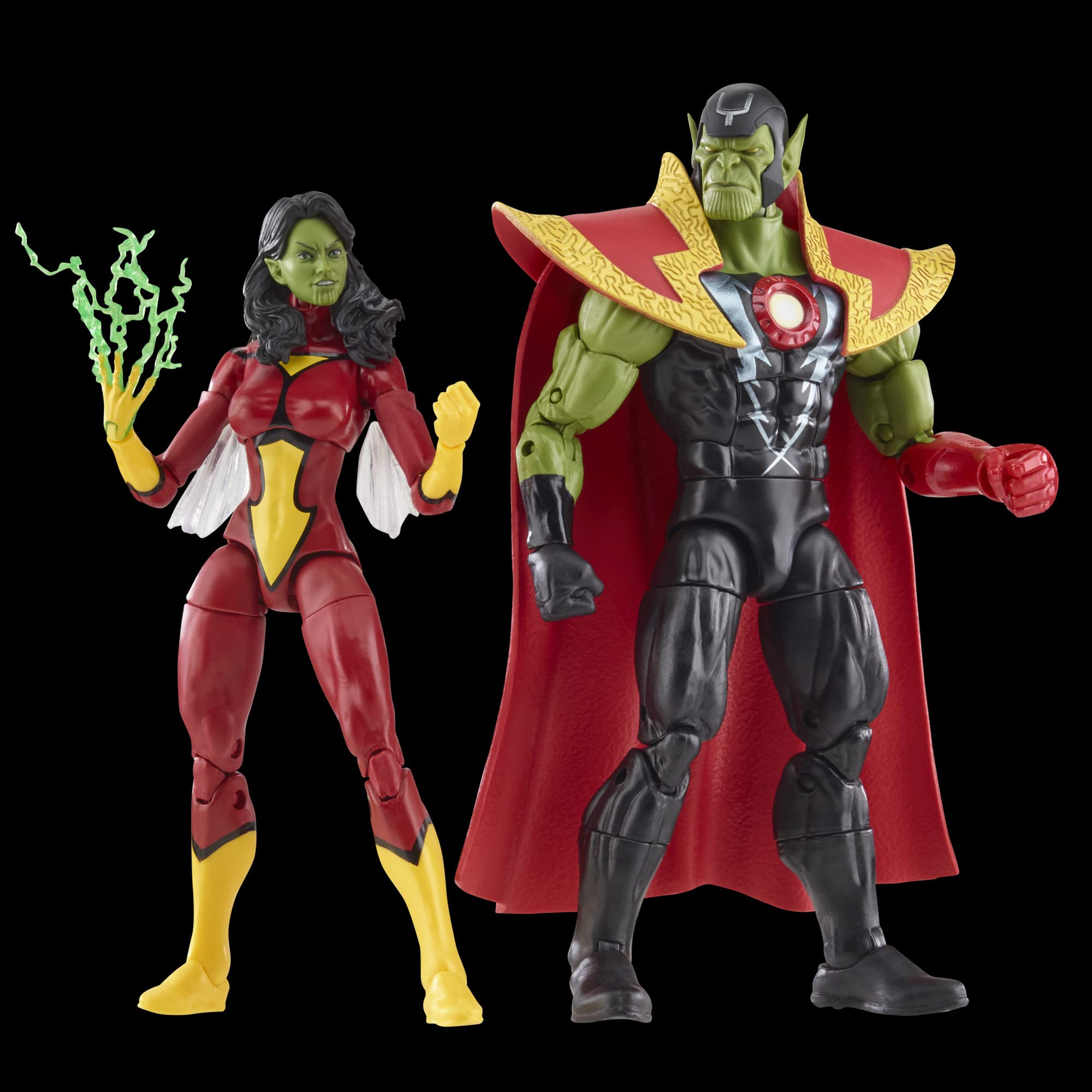 Six-inch scale articulation enables flexible posing and staging.