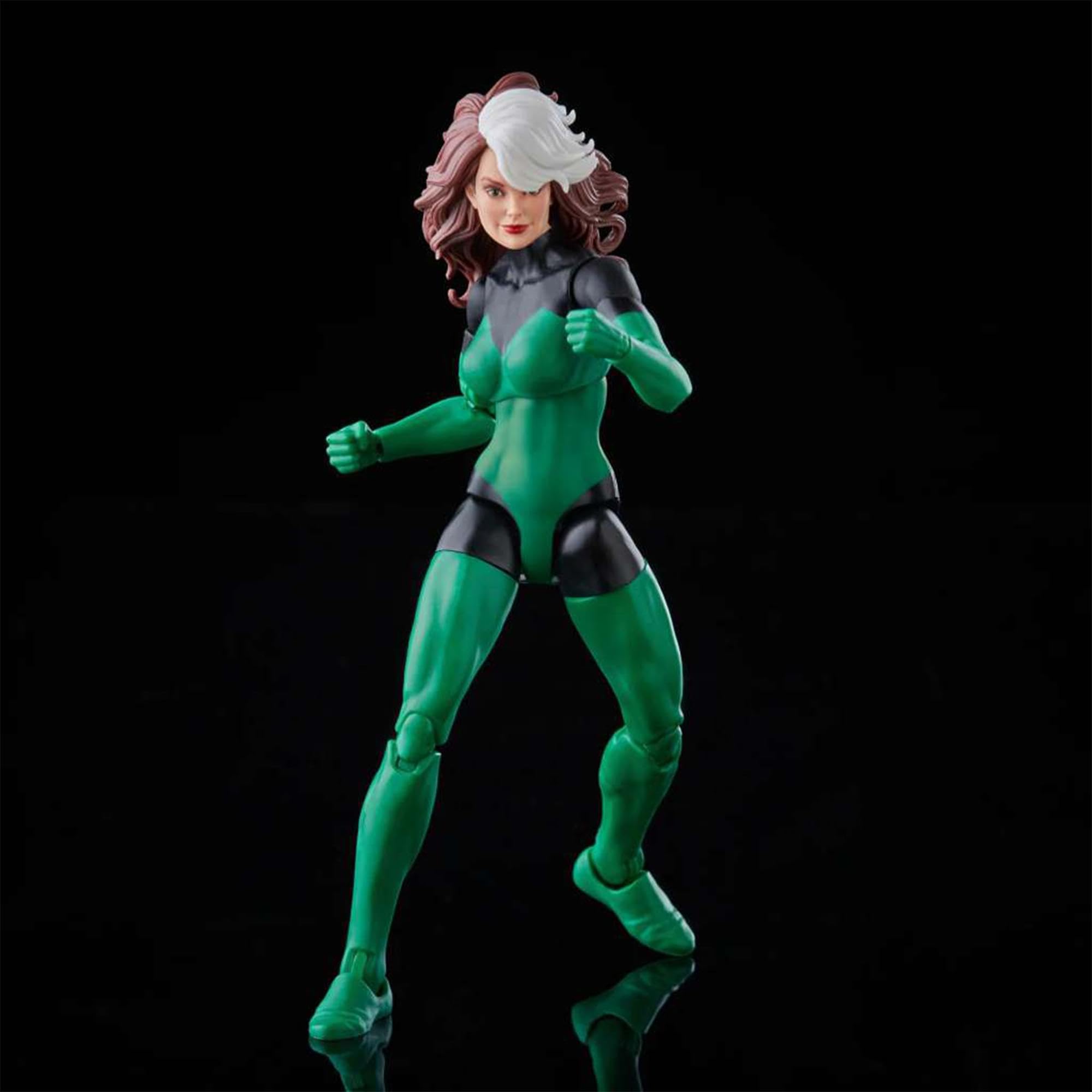 Fully articulated 6-inch Rogue figure designed for shelf-ready display.