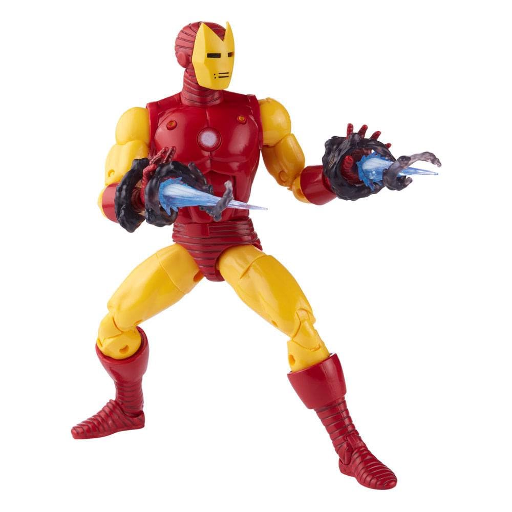 Marvel Iron Man 15cm figure front view for display and poseability.