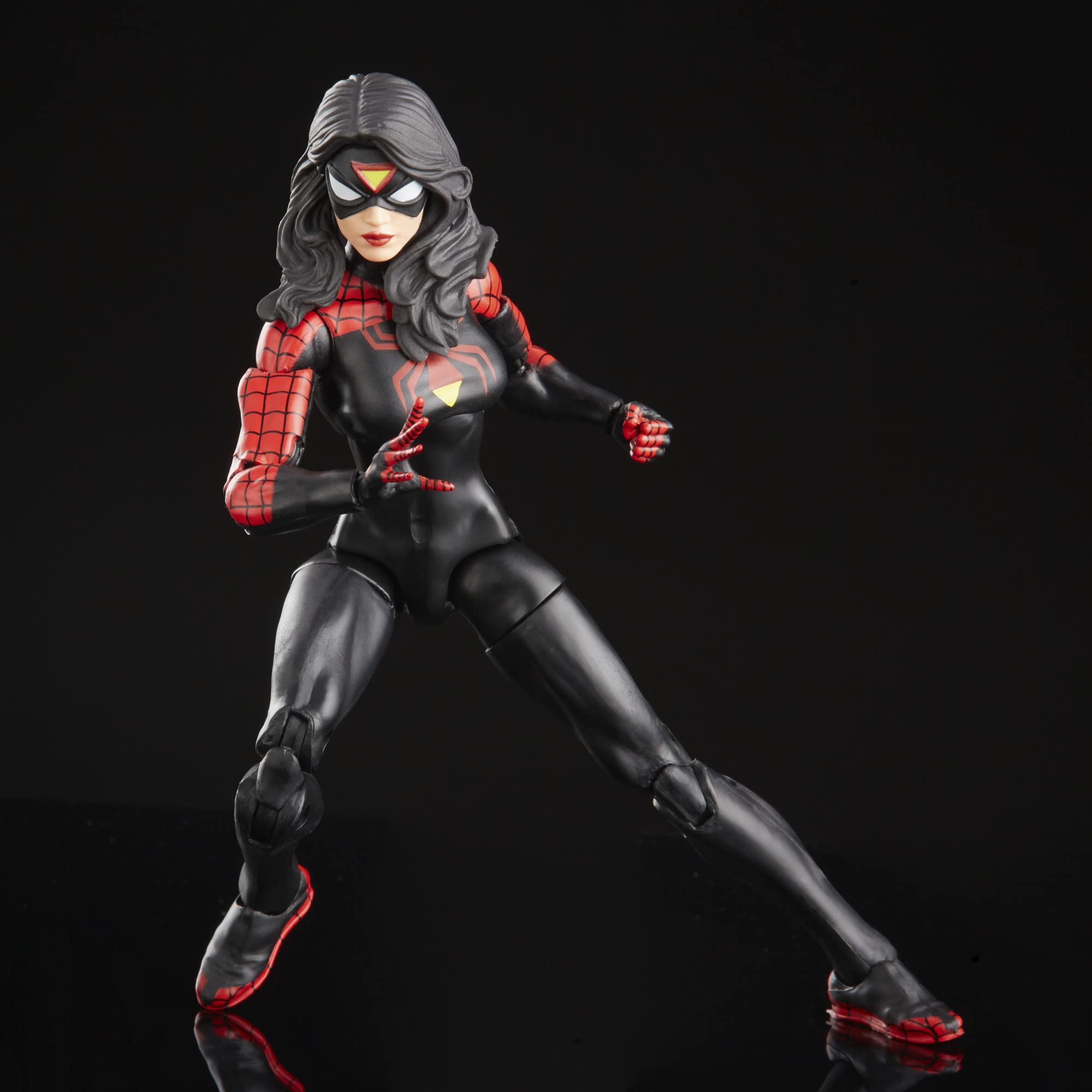 Display-ready Spider-Woman figure to pair with other Hasbro Marvel Legends