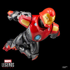 Marvel Legends Ultimate Iron Man close-up deco reveals premium paint