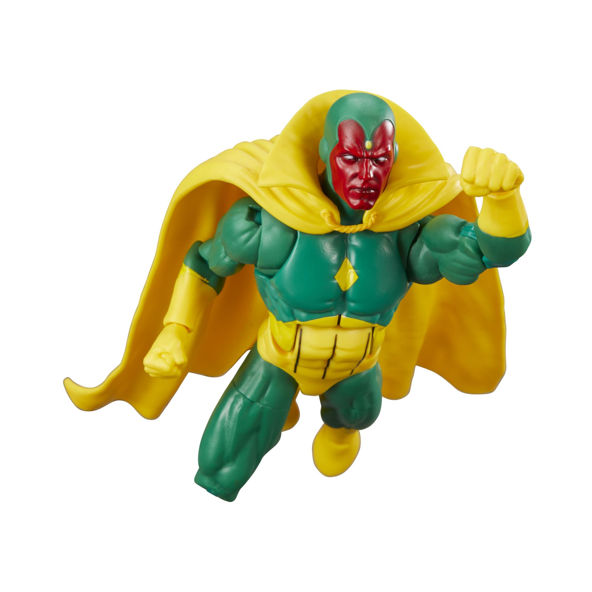 Vision figure with two interchangeable hands for versatile display.