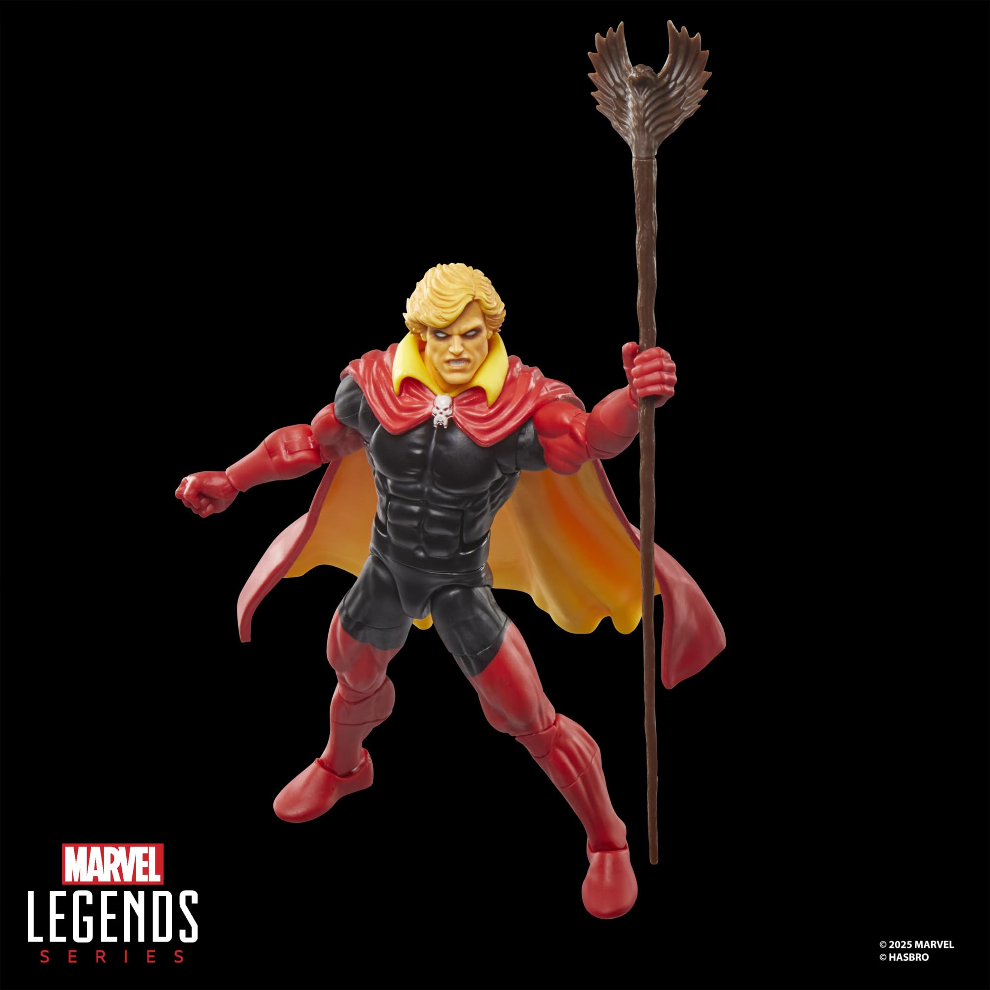 Figure with over 20 articulation points for dynamic posing