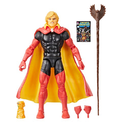 Marvel Legends Adam Warlock figure front view for a museum-quality display