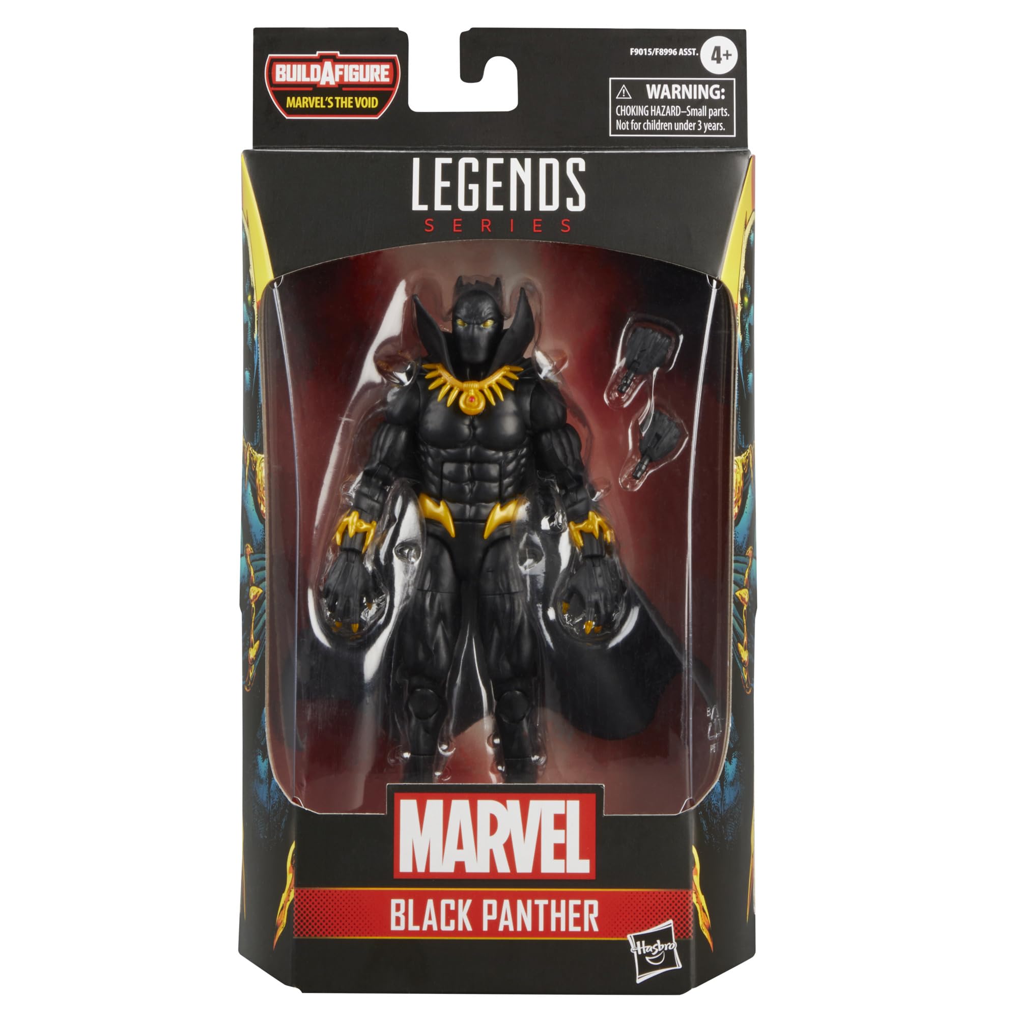 Marvel Legends Black Panther offers full articulation for dynamic shelf poses.