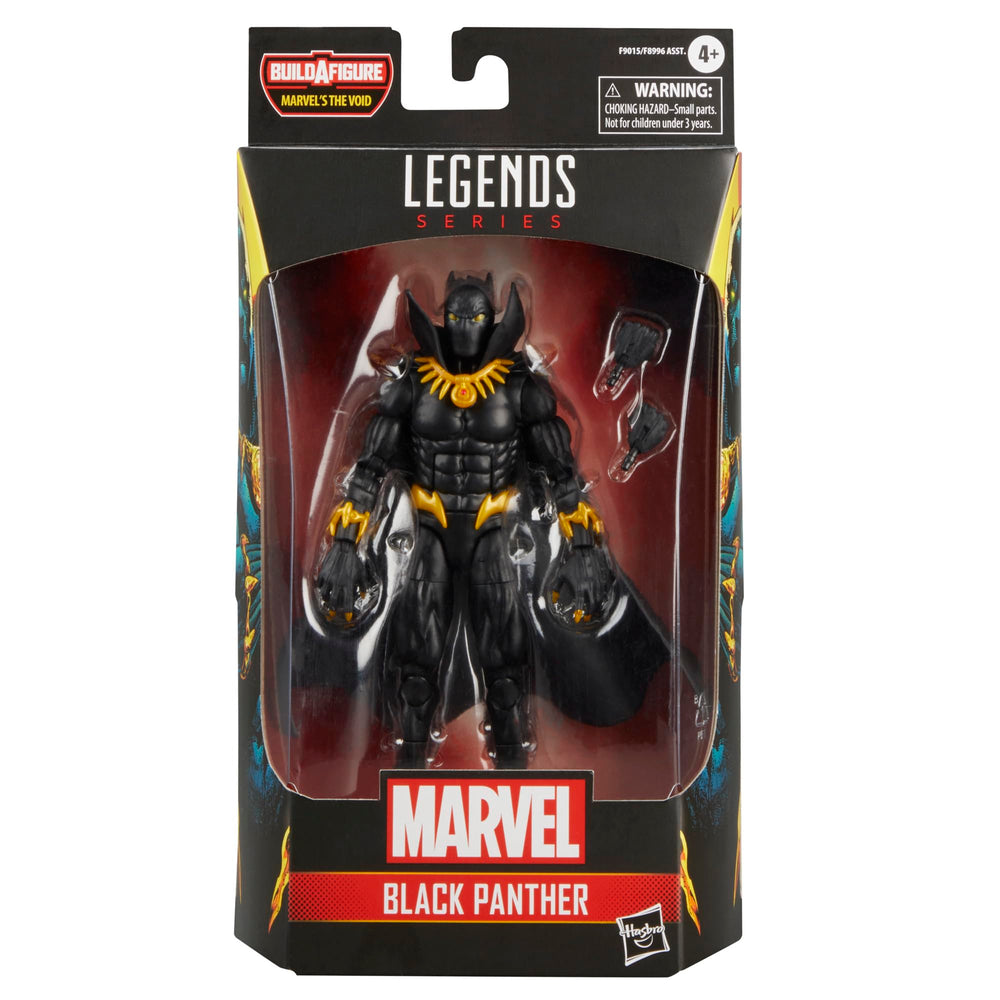 Marvel Legends Black Panther offers full articulation for dynamic shelf poses.